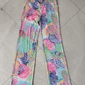 Women's Lily Pulitzer Shell Stretch Pants sz XS